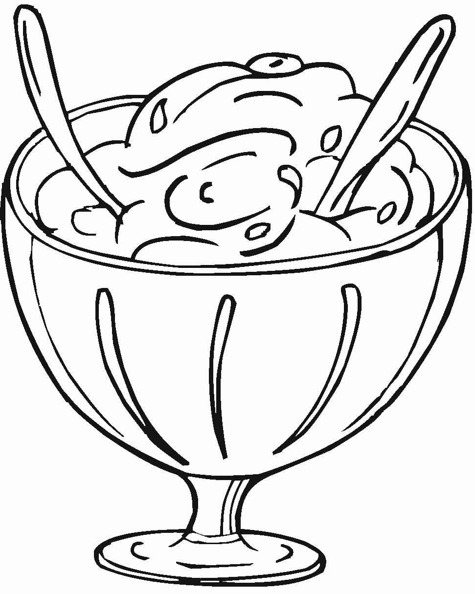 Desery, cukierki, słodycze kolorowanki